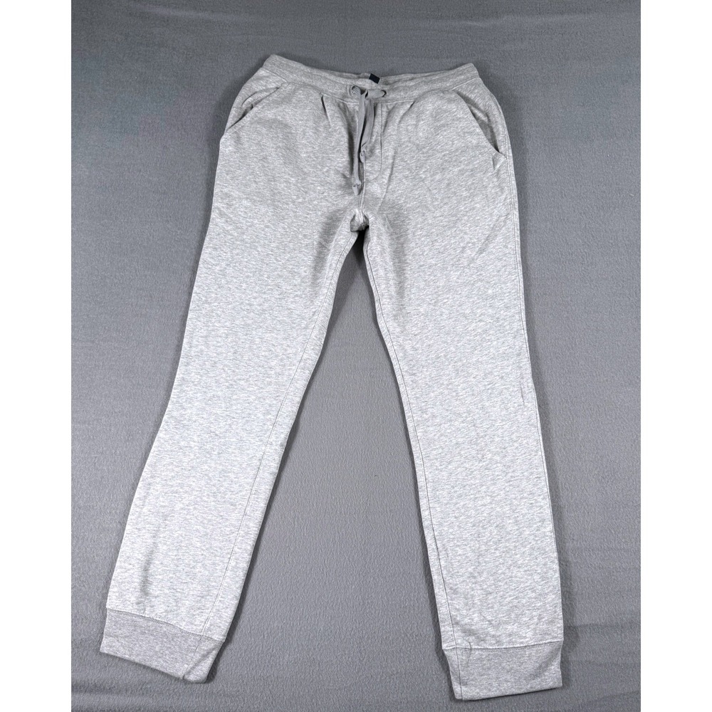 Gap Modern Slim Fleece Jogger Sweatpants Light Gray Men's M Lounge‎ Comfy